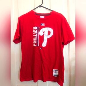 MLB Authentic Collection Phillies T-shirt Adult Large